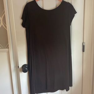 Brown mini dress